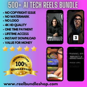 500+ AI Tech Reels Bundle