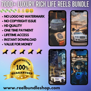 7000+ Luxury Rich Lifestyle Reels Bundle
